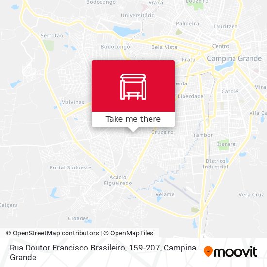 Rua Doutor Francisco Brasileiro, 159-207 map