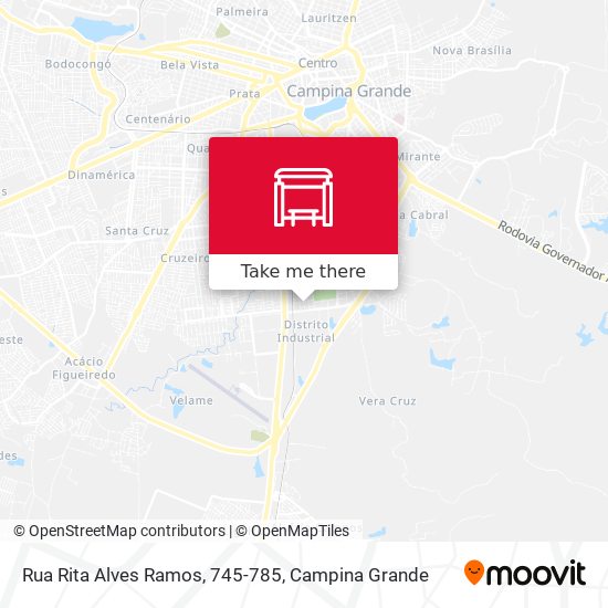 Rua Rita Alves Ramos, 745-785 map
