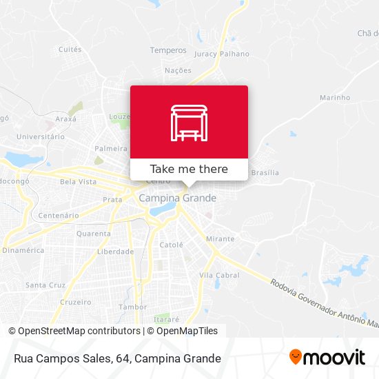 Rua Campos Sales, 64 map