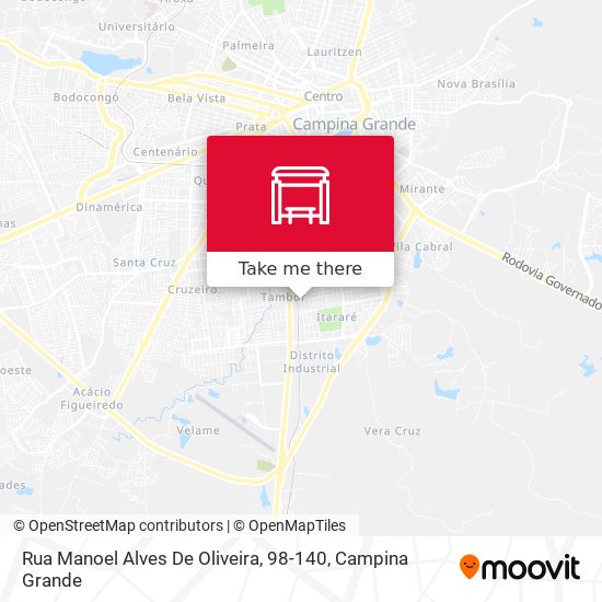 Rua Manoel Alves De Oliveira, 98-140 map