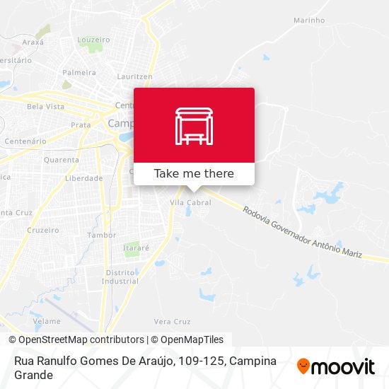 Rua Ranulfo Gomes De Araújo, 109-125 map