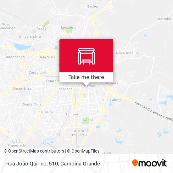 Rua João Quirino, 510 map