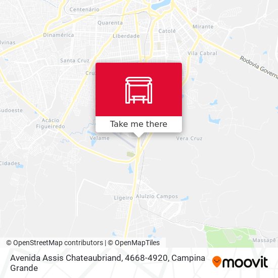 Avenida Assis Chateaubriand, 4668-4920 map