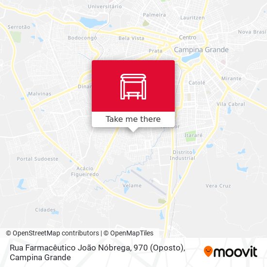 Rua Farmacêutico João Nóbrega, 970 (Oposto) map