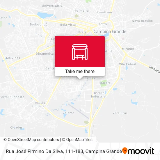 Rua José Firmino Da Silva, 111-183 map