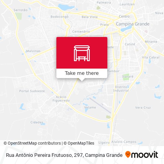 Rua Antônio Pereira Frutuoso, 297 map