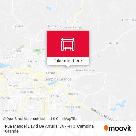 Rua Manoel David De Arruda, 367-413 map