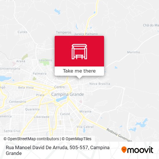 Rua Manoel David De Arruda, 505-557 map