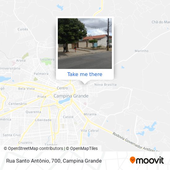 Rua Santo Antônio, 700 map