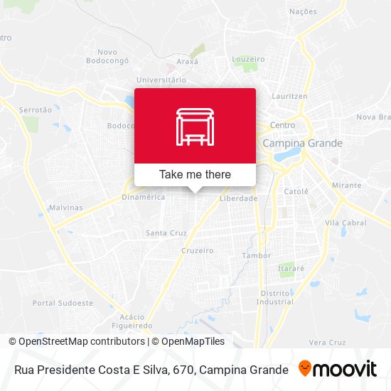 Rua Presidente Costa E Silva, 670 map