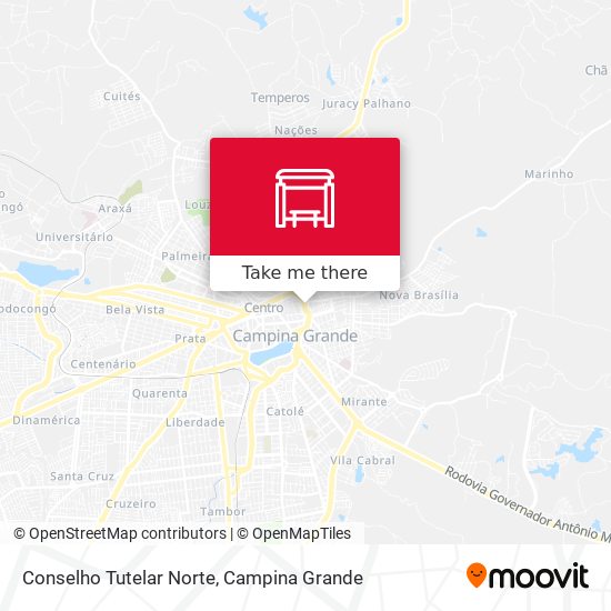 Conselho Tutelar Norte map