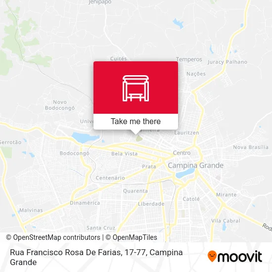Rua Francisco Rosa De Farias, 17-77 map