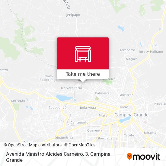 Avenida Ministro Alcides Carneiro, 3 map