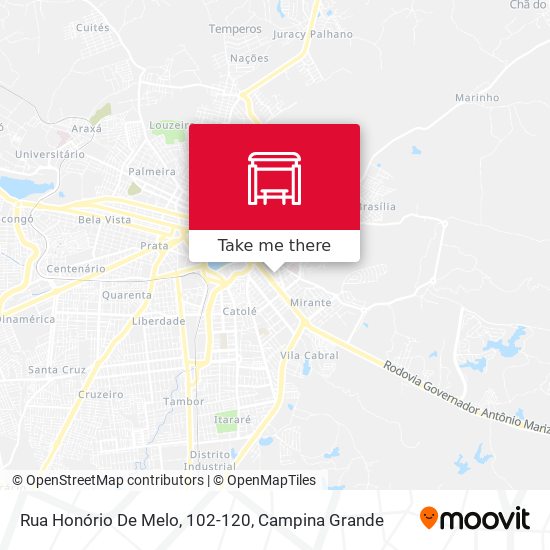 Rua Honório De Melo, 102-120 map