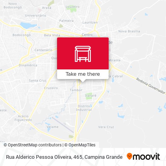 Rua Alderico Pessoa Oliveira, 465 map