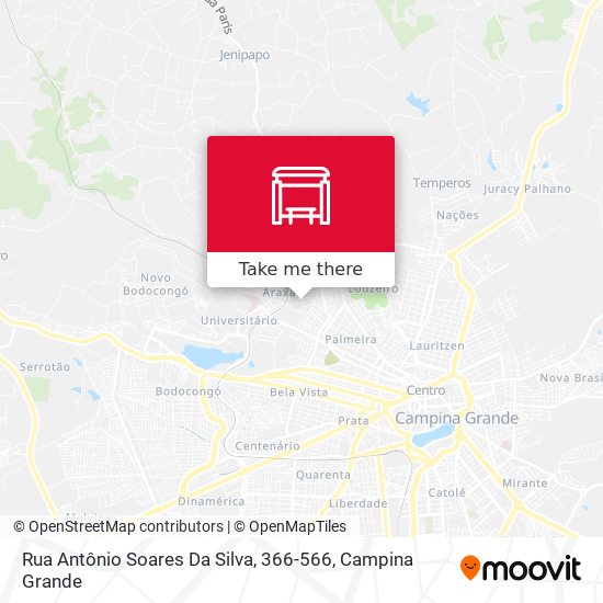Rua Antônio Soares Da Silva, 366-566 map