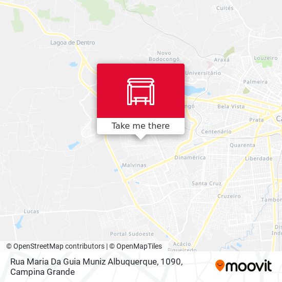 Rua Maria Da Guia Muniz Albuquerque, 1090 map