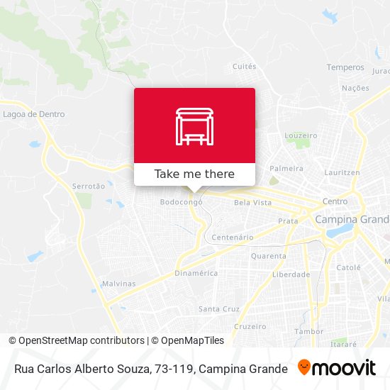 Rua Carlos Alberto Souza, 73-119 map
