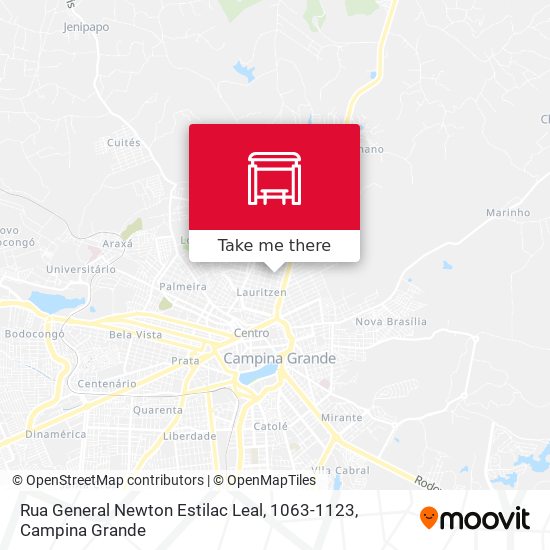 Rua General Newton Estilac Leal, 1063-1123 map