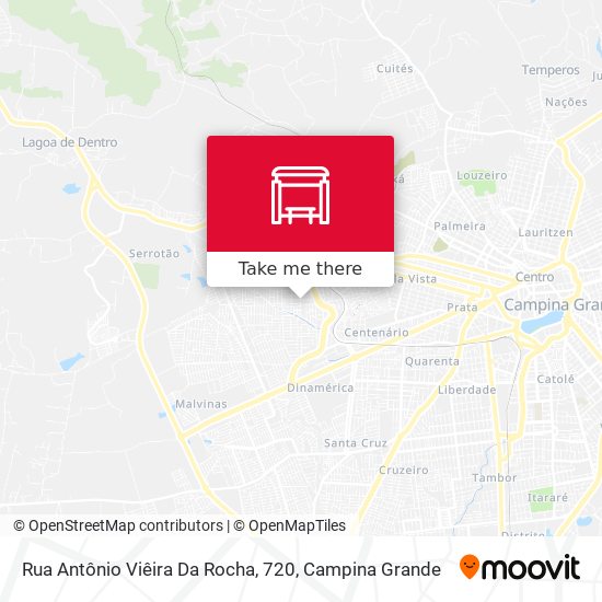 Rua Antônio Viêira Da Rocha, 720 map