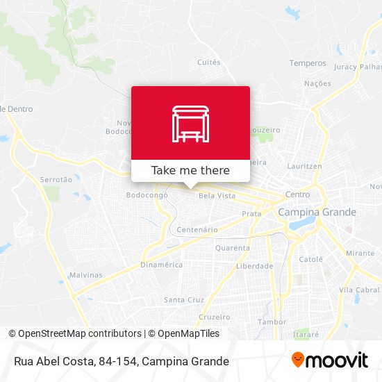 Rua Abel Costa, 84-154 map