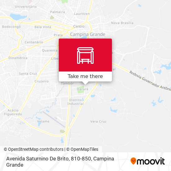 Avenida Saturnino De Brito, 810-850 map