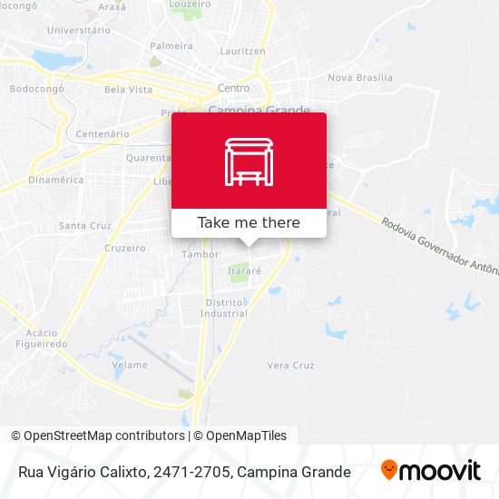 Rua Vigário Calixto, 2471-2705 map