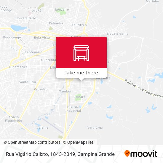 Rua Vigário Calixto, 1843-2049 map