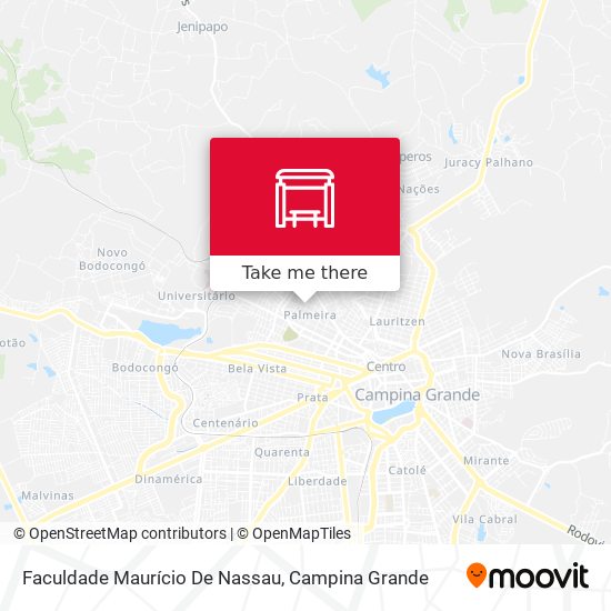 Mapa Faculdade Maurício De Nassau