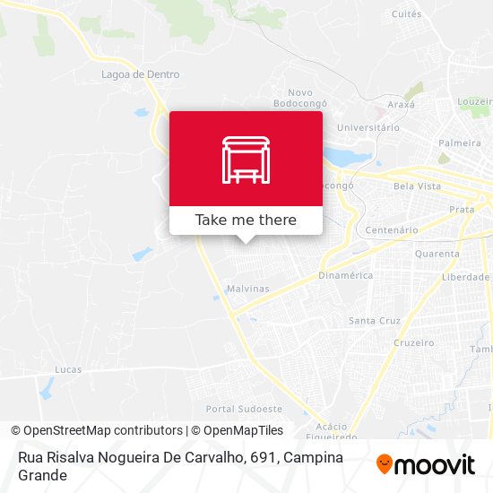 Rua Risalva Nogueira De Carvalho, 691 map