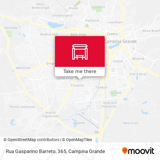 Mapa Rua Gasparino Barreto, 365