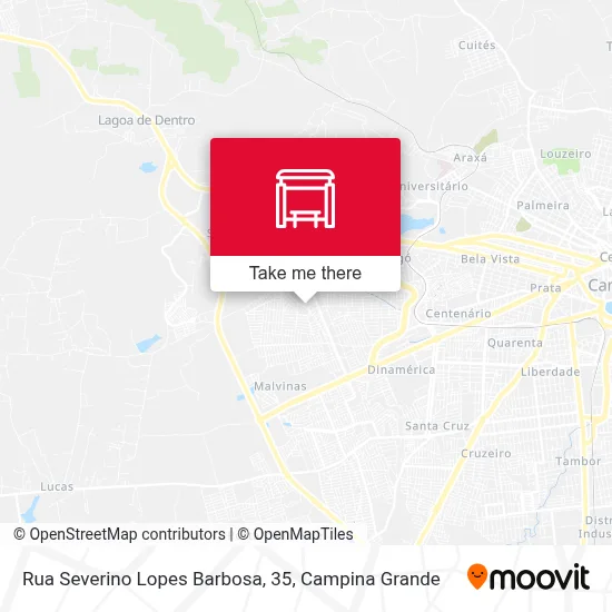 Rua Severino Lopes Barbosa, 35 map