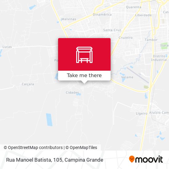 Rua Manoel Batista, 105 map