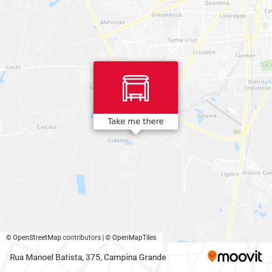 Rua Manoel Batista, 375 map