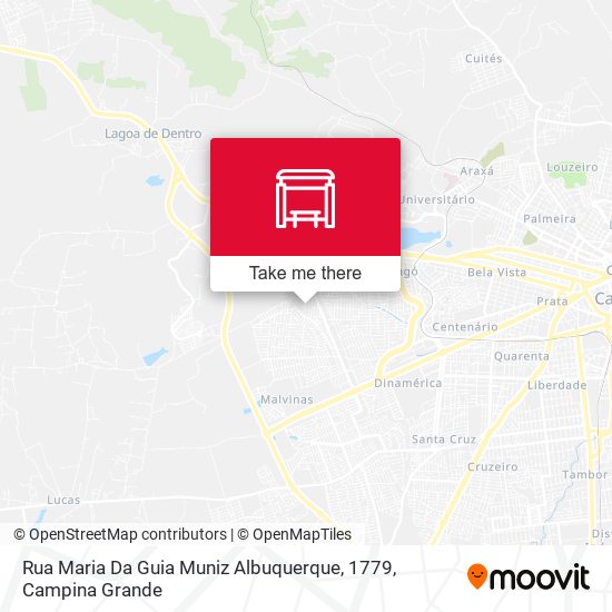 Rua Maria Da Guia Muniz Albuquerque, 1779 map