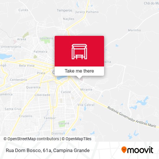 Rua Dom Bosco, 61a map