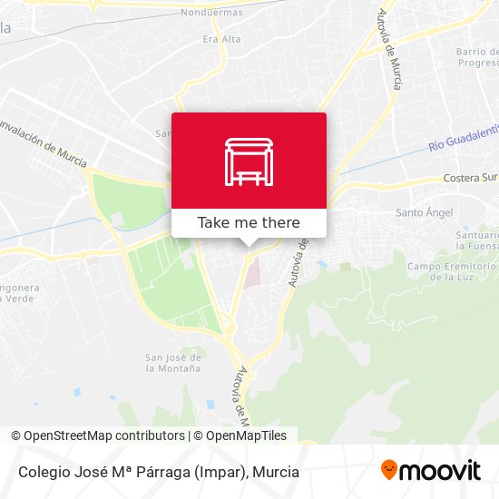 Colegio José Mª Párraga (Impar) map