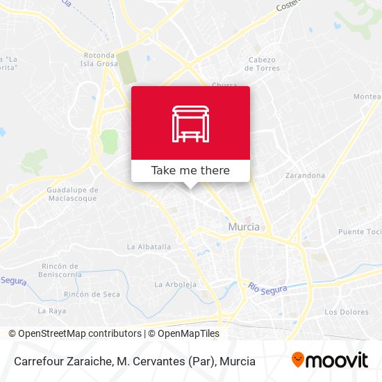 Carrefour Zaraiche, M. Cervantes (Par) map