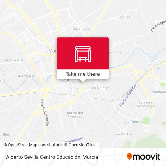 Alberto Sevilla Centro Educación map