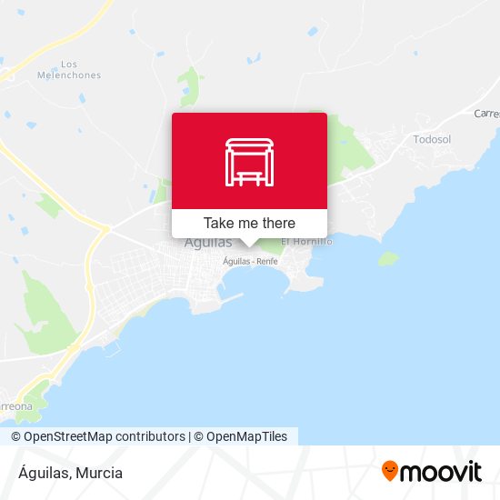 How to get to Águilas by Bus or Train?