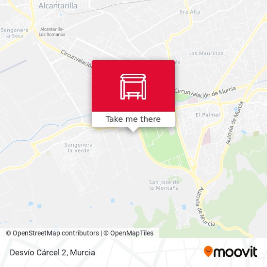 Desvío Cárcel 2 map