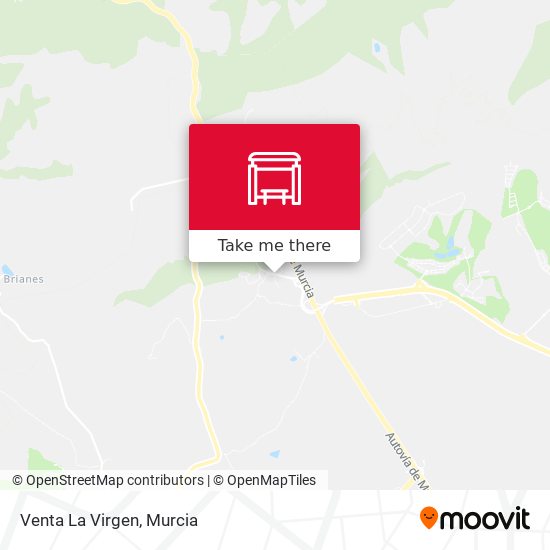 Venta La Virgen map