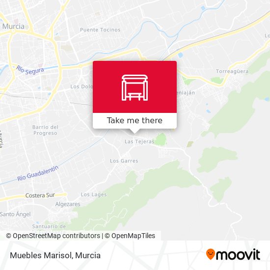 Muebles Marisol map