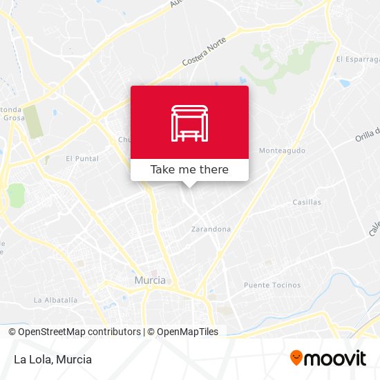 La Lola map