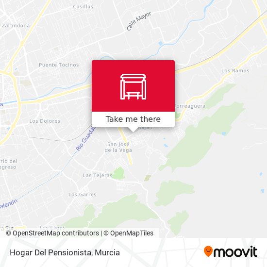 Hogar Del Pensionista map