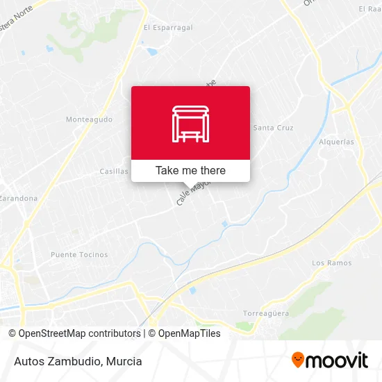 Autos Zambudio map