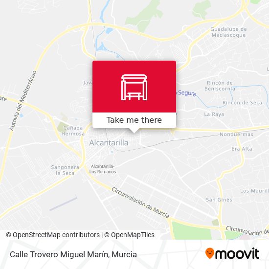 Calle Trovero Miguel Marín map