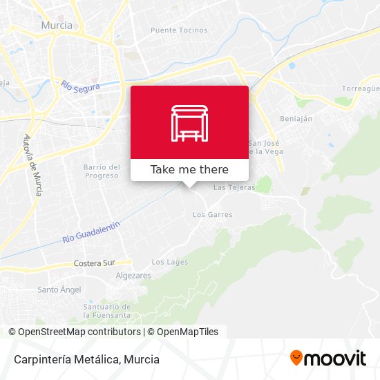 Carpintería Metálica map