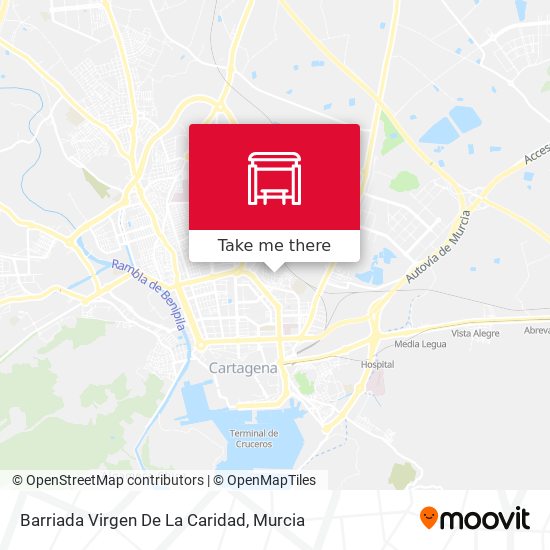 Barriada Virgen De La Caridad map