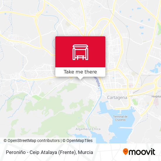 Peroniño - Ceip Atalaya (Frente) map
